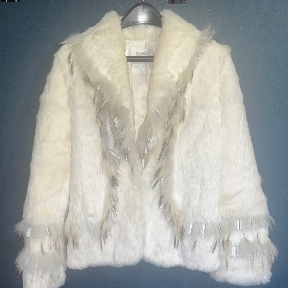 Cache Fur Jacket sz Small